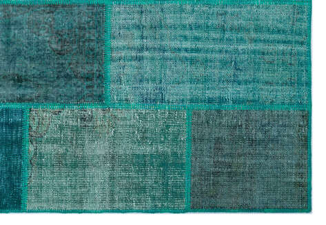 Apex Patchwork Unique Turkuaz 26297 160 cm X 230 cm - 4