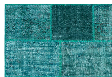 Apex Patchwork Unique Turkuaz 26297 160 cm X 230 cm - 5