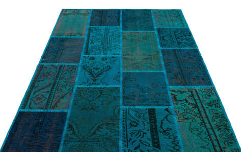 Apex Patchwork Unique Turkuaz 26385 160 cm X 230 cm - 3