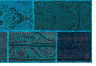 Apex Patchwork Unique Turkuaz 26385 160 cm X 230 cm (4)