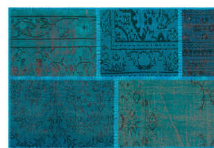 Apex Patchwork Unique Turkuaz 26385 160 cm X 230 cm (5)