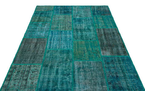 Apex Patchwork Unique Turkuaz 26411 158 cm X 230 cm - 3