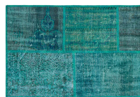 Apex Patchwork Unique Turkuaz 26411 158 cm X 230 cm - 5