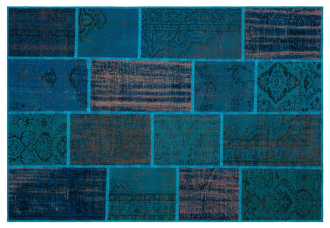 Apex Patchwork Unique Turkuaz 26412 157 cm X 230 cm - 1