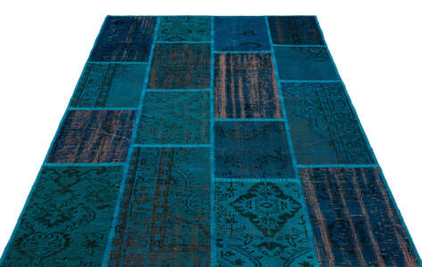 Apex Patchwork Unique Turkuaz 26412 157 cm X 230 cm - 3