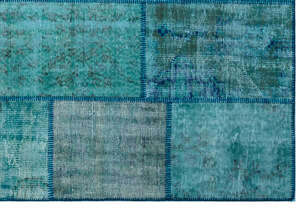 Apex Patchwork Unique Turkuaz 26432 160 cm X 230 cm (4)