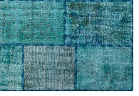 Apex Patchwork Unique Turkuaz 26432 160 cm X 230 cm - 4
