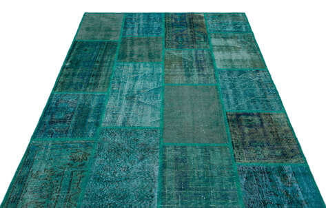 Apex Patchwork Unique Turkuaz 26435 156 cm X 230 cm - 3