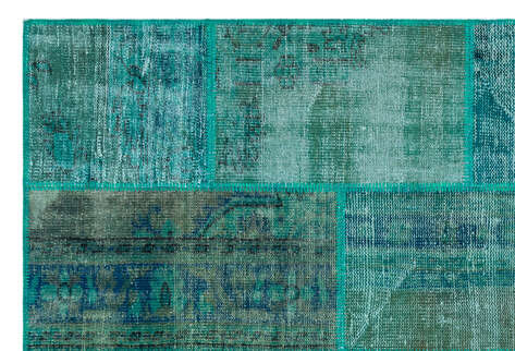 Apex Patchwork Unique Turkuaz 26435 156 cm X 230 cm - 5