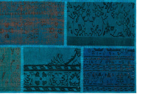 Apex Patchwork Unique Turkuaz 26464 158 cm X 230 cm - 4