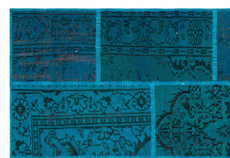 Apex Patchwork Unique Turkuaz 26464 158 cm X 230 cm - 5