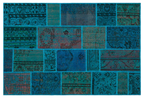 Apex Patchwork Unique Turkuaz 26514 160 cm X 230 cm - 1