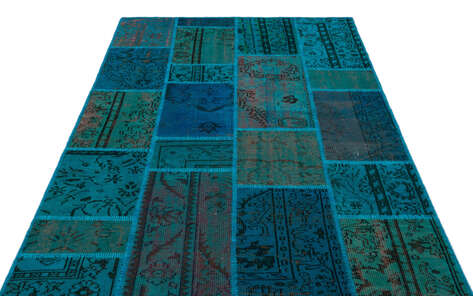 Apex Patchwork Unique Turkuaz 26514 160 cm X 230 cm - 3