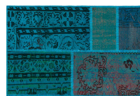 Apex Patchwork Unique Turkuaz 26514 160 cm X 230 cm - 5