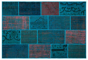 Apex Patchwork Unique Turkuaz 26520 160 cm X 230 cm (1)