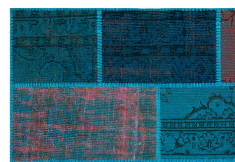 Apex Patchwork Unique Turkuaz 26520 160 cm X 230 cm - 5