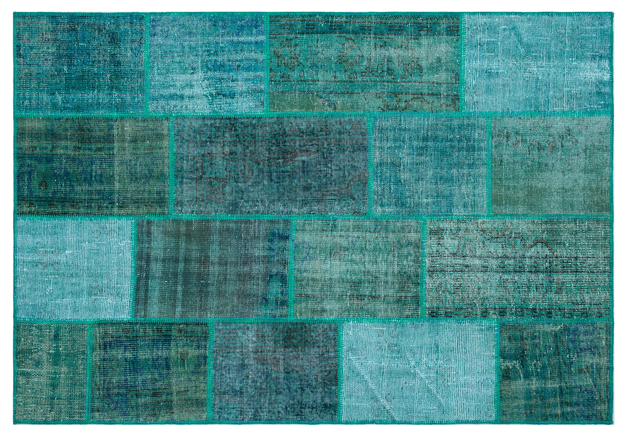 Apex Patchwork Unique Turkuaz 26540 158 cm X 230 cm