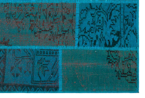 Apex Patchwork Unique Turkuaz 26543 120 cm X 180 cm - 4