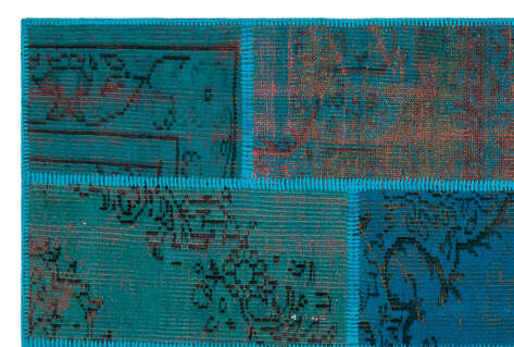 Apex Patchwork Unique Turkuaz 26543 120 cm X 180 cm - 5