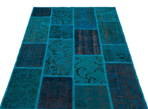Apex Patchwork Unique Turkuaz 26547 120 cm X 180 cm - 3