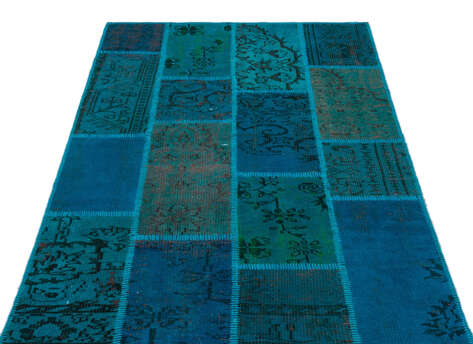 Apex Patchwork Unique Turkuaz 26606 120 cm X 180 cm - 3