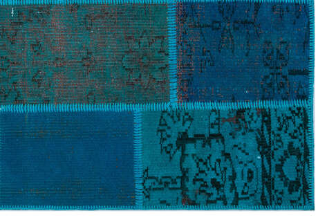Apex Patchwork Unique Turkuaz 26606 120 cm X 180 cm - 4