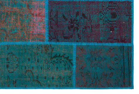 Apex Patchwork Unique Turkuaz 26628 120 cm X 180 cm - 4