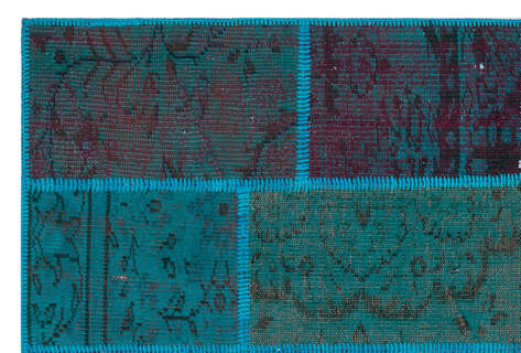 Apex Patchwork Unique Turkuaz 26628 120 cm X 180 cm - 5