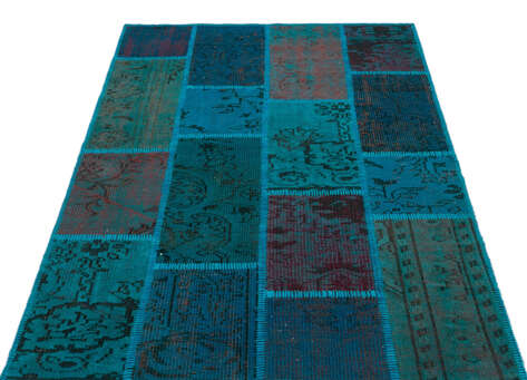 Apex Patchwork Unique Turkuaz 26659 120 cm X 180 cm - 3
