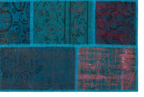 Apex Patchwork Unique Turkuaz 26690 120 cm X 180 cm - 4