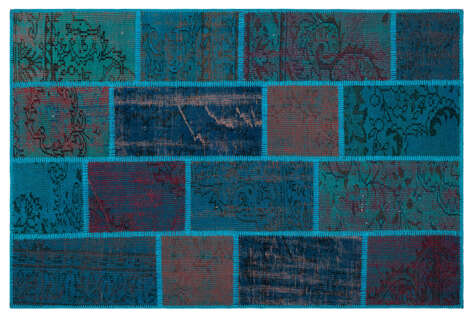 Apex Patchwork Unique Turkuaz 26723 120 cm X 180 cm - 1