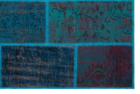 Apex Patchwork Unique Turkuaz 26723 120 cm X 180 cm - 4