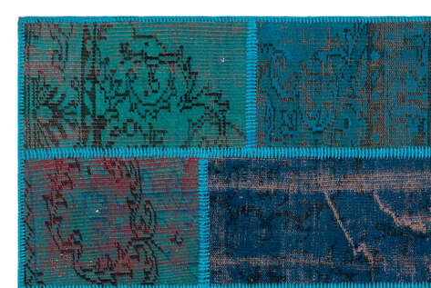 Apex Patchwork Unique Turkuaz 26723 120 cm X 180 cm - 5