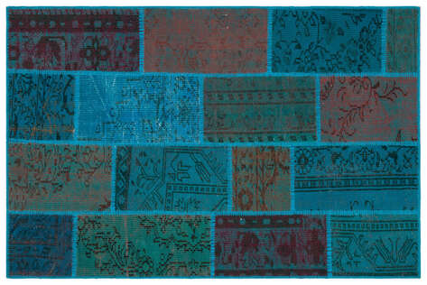 Apex Patchwork Unique Turkuaz 33153 120 cm X 180 cm - 1