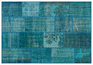 Apex Patchwork Unique Turkuaz 33288 160 cm X 230 cm (1)