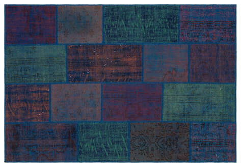 Apex Patchwork Unique Turkuaz 33874 160 cm X 230 cm - 1