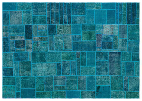 Apex Patchwork Unique Turkuaz 33887 160 cm X 230 cm - 1