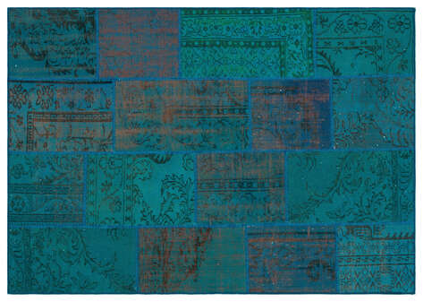 Apex Patchwork Unique Turkuaz 33893 160 cm X 230 cm - 1