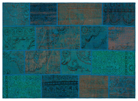 Apex Patchwork Unique Turkuaz 33915 160 cm X 230 cm - 1