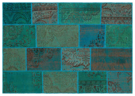 Apex Patchwork Unique Turkuaz 33916 160 cm X 230 cm - 1