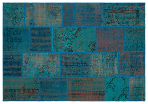 Apex Patchwork Unique Turkuaz 33921 160 cm X 230 cm - 1