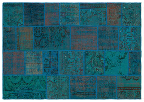 Apex Patchwork Unique Turkuaz 33946 160 cm X 230 cm - 1