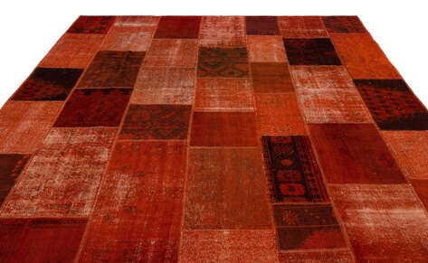 Apex Patchwork Unique Turuncu 20238 272 cm X 360 cm - 3