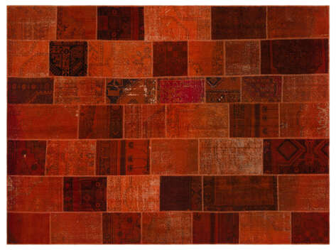Apex Patchwork Unique Turuncu 20241 268 cm X 362 cm - 1