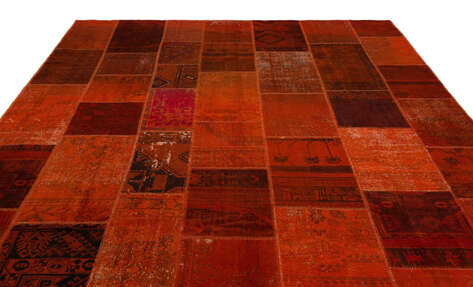 Apex Patchwork Unique Turuncu 20241 268 cm X 362 cm - 3