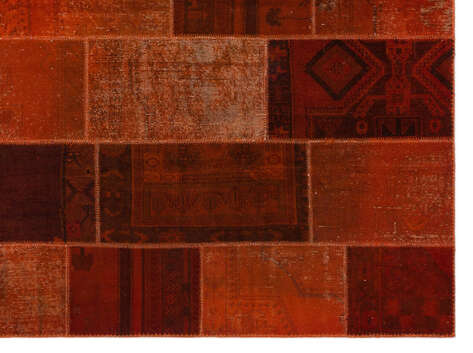 Apex Patchwork Unique Turuncu 20241 268 cm X 362 cm - 5