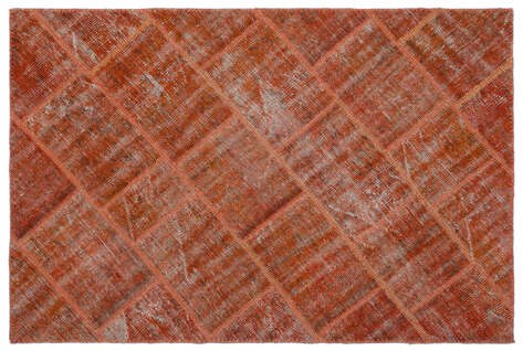 Apex Patchwork Unique Turuncu 22177 120 cm X 180 cm - 1