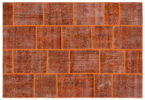 Apex Patchwork Unique Turuncu 25000 160 cm X 230 cm - 1