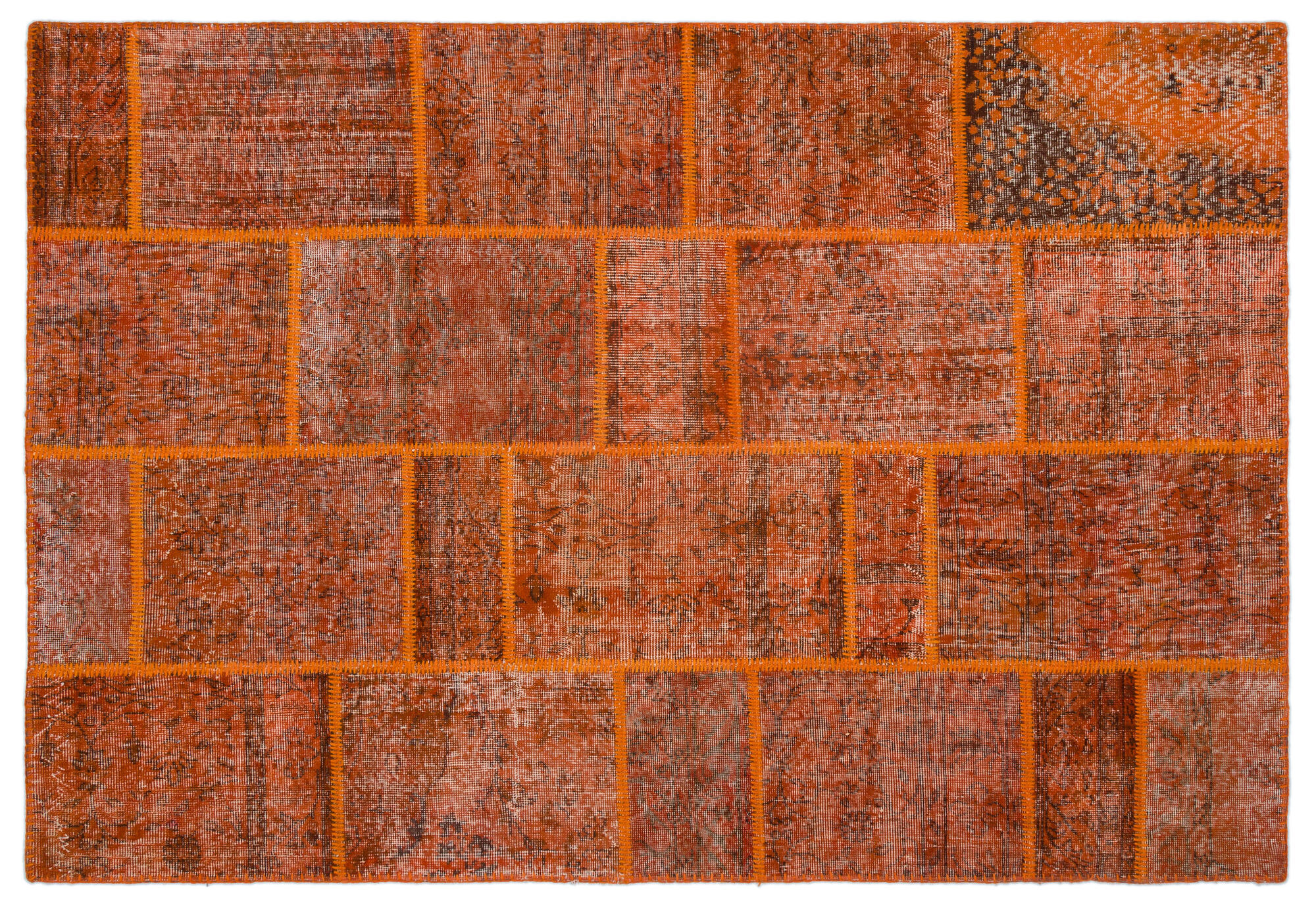 Apex Patchwork Unique Turuncu 25028 160 cm X 230 cm