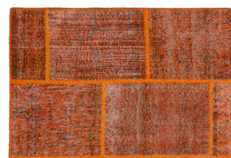 Apex Patchwork Unique Turuncu 25028 160 cm X 230 cm - 5